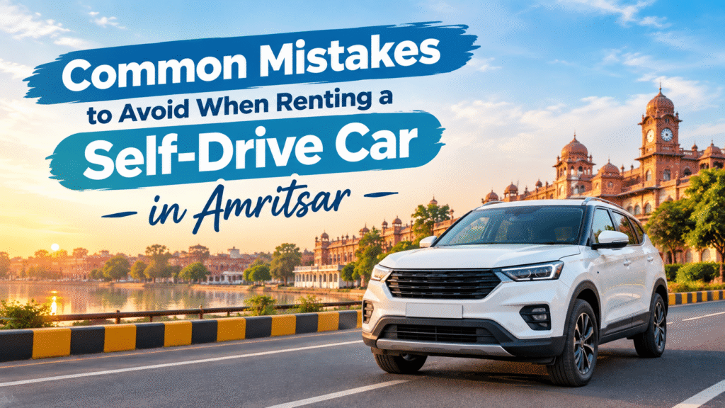 Common Mistakes to Avoid When Renting a Self-Drive Car in Amritsar